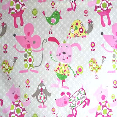 Cupcake  Linen on Mitsy Mouse   Linen Kids Fabric For Kids Curtains Bedding And Kids
