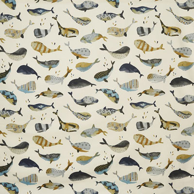 Whale Watching - Antique - £18.00 per metre