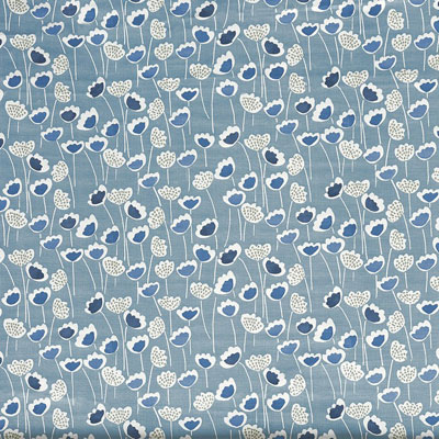 Clara - Indigo - £18.00 per metre