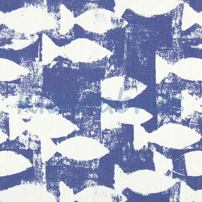 Shoal - Indigo - £18.00 per metre