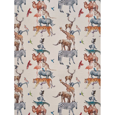 NEW: Animal Tower - Rainbow [WALLPAPER] - £105.00 per roll