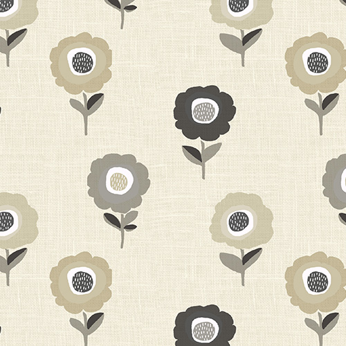 Elsa Flower - Natural - £20.00 per metre