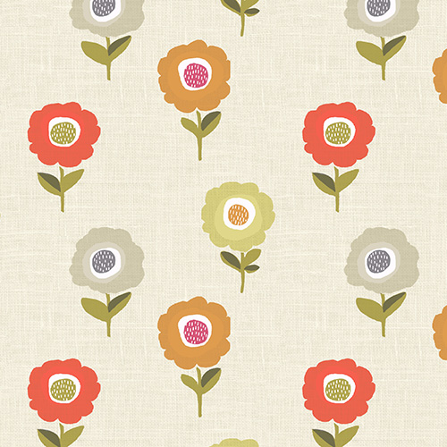 Elsa Flower - Tutti Frutti - £20.00 per metre