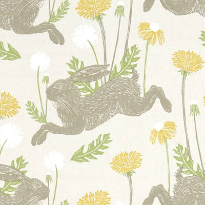 March Hare - Linen - £18.00 per metre