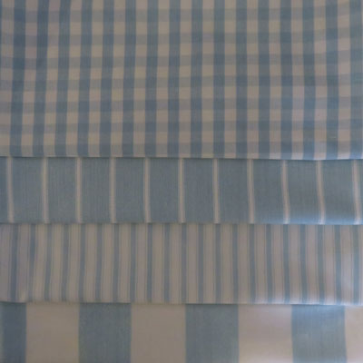 Blue Gingham & Stripe Bundle - £15.00 ITEM PRICE