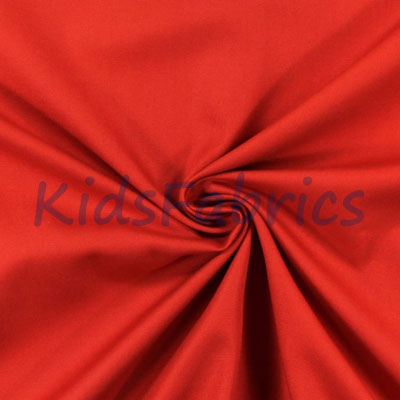 Red - Panama Cotton - £18.00 per metre