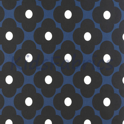 Spot Flower - Marine - £20.00 Per Metre