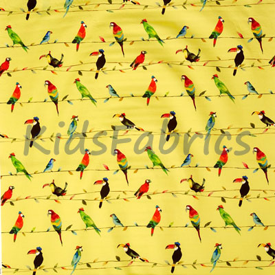 Toucan Talk - Zest - £22.00 per metre
