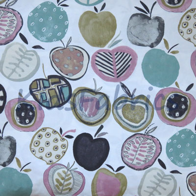 Apples - Marshmallow - £18.00 per metre