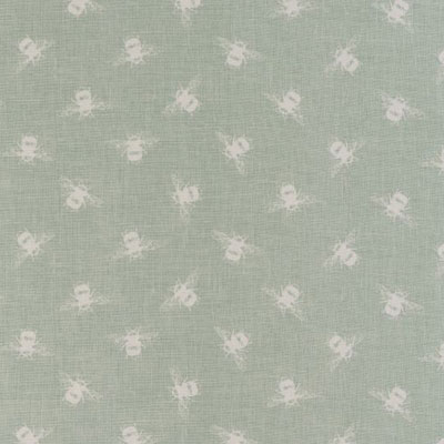 Bees - Duck Egg - £19.00 per metre