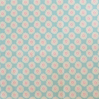 Daisy - Aqua - £18.00 per metre