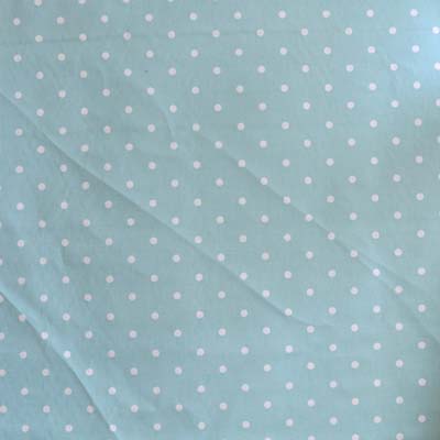 1250: Dotty Seafoam [1 Metre] - £8.50 Item price