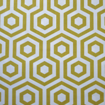 Hex Saffron - £19.00 per metre