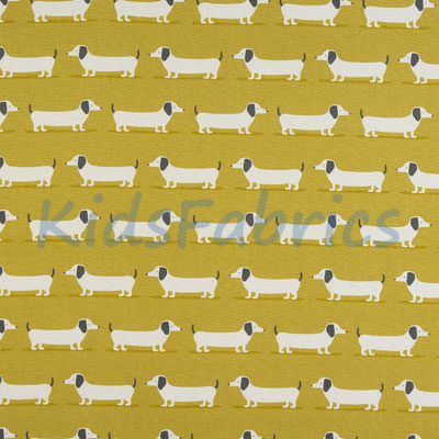 Hound Dog - Ochre - £20.00 per metre