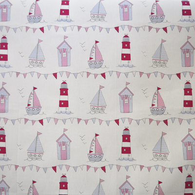 Maritime - Pink - £20.00 per metre
