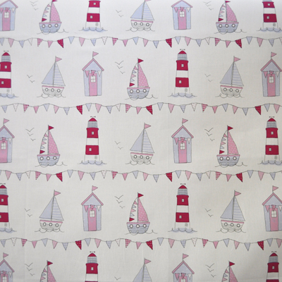 Maritime - Pink - £18.00 per metre