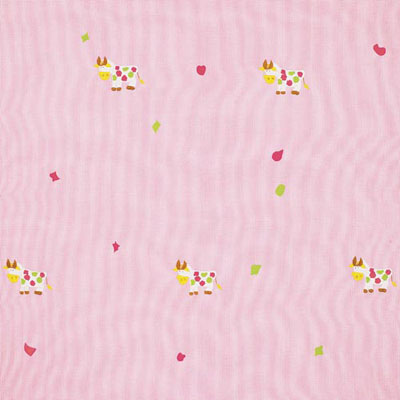 Moo Moo - Pink [SALE] - £10.00 per metre