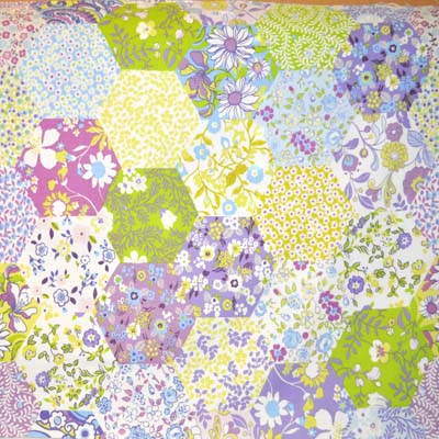 Picnic Patchwork - Lavender - £18.00 per metre