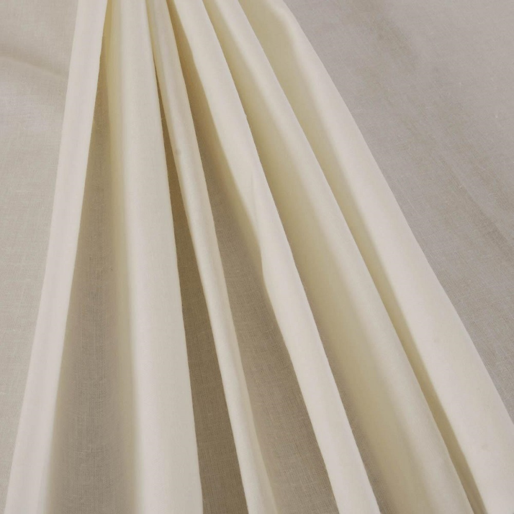 Poly/Cotton Mix - Ivory Lining
