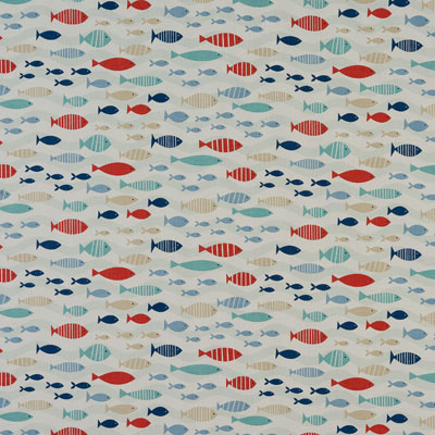 Large Shoal - Blue - £20.00 per metre