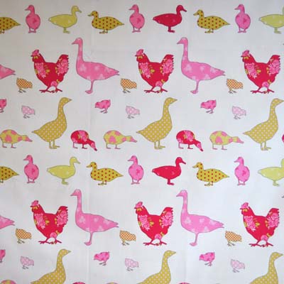 1630: Ducks Pink [1.8 metre] - £13.50 ITEM PRICE