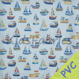 Boat Club - Ocean [PVC] - £ 20.00 per metre