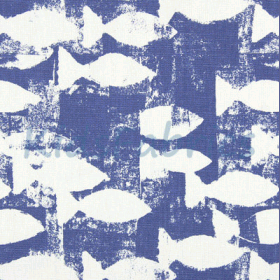 Shoal - Indigo - £ 18.00 per metre