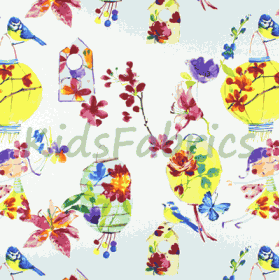 Lily Lantern - Tropical [SALE] - £ 13.00 Per Metre