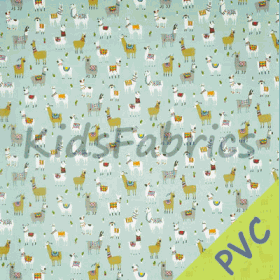 Alpaca - Azure  [PVC] - £ 20.00 per metre