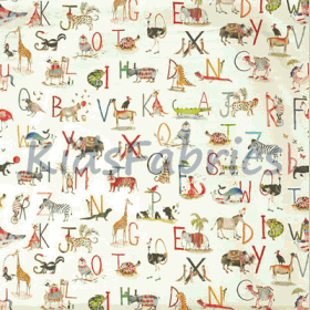 Animal Alphabet - Fudge - £ 20.00 per metre