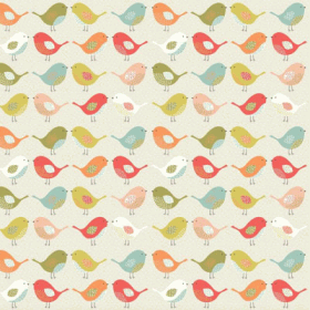 Birds - Multi - £ 20.00 per metre