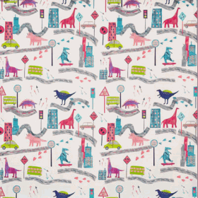 Dino City - Rainbow - £ 21.00 per metre