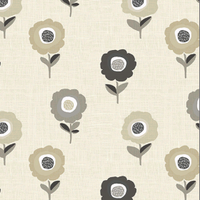 Elsa Flower - Natural - £ 20.00 per metre