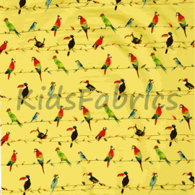 Toucan Talk - Zest - £ 20.00 per metre