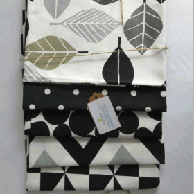 Black & White Fabric Bundle - £ 13.00 ITEM PRICE