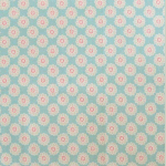 Daisy - Aqua - £ 18.00 per metre