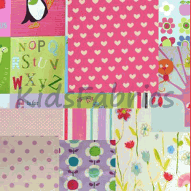 Selection fabric [Bundle] - [Girl] - £ 9.50 per pack