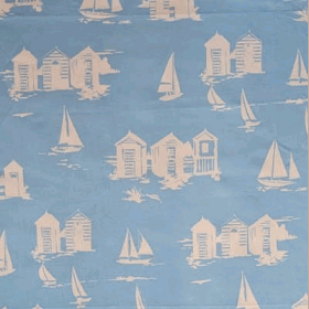 1774: Huts Blue [0.70 metre] - £ 6.75 ITEM PRICE