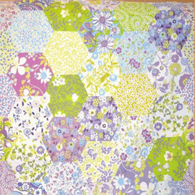 Picnic Patchwork - Lavender - £ 18.00 per metre