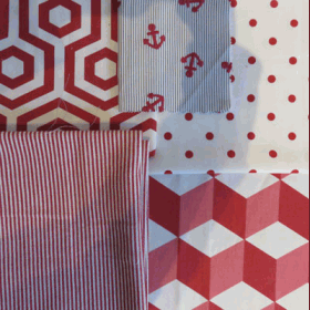 Red Pattern Bundle - £ 11.00 ITEM PRICE