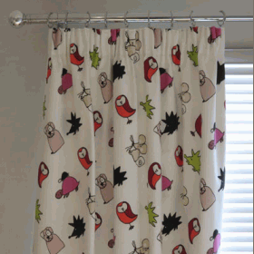 CURTAINS: ANIMAL THEME - £ 88.00 ITEM PRICE