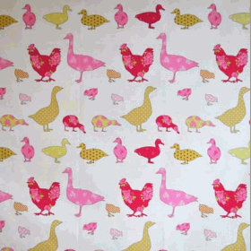 1630: Ducks Pink [1.8 metre] - £ 13.50 ITEM PRICE