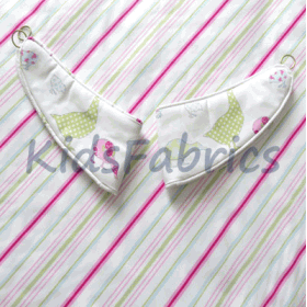 TIEBACKS: Ducks - Pink [SALE] - £ 22.00 ITEM PRICE