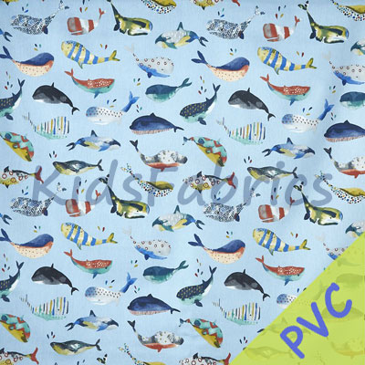 Whale Watch - Pacific [PVC] - £20.00 per metre