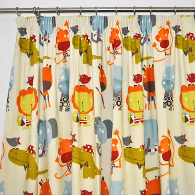 Pencil Curtain Heading on Ready Made curtains for children's rooms